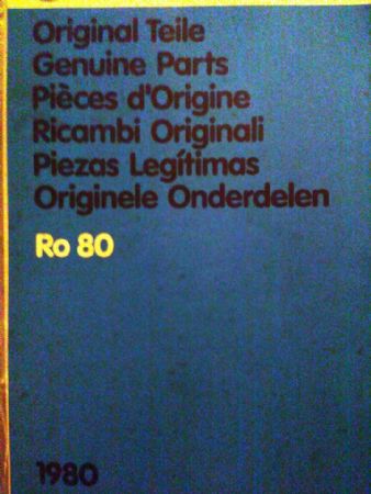 NSU RO 80, Original Teile. 